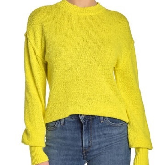 Abound Sweaters - NWT Abound Neon Yellow Sweater